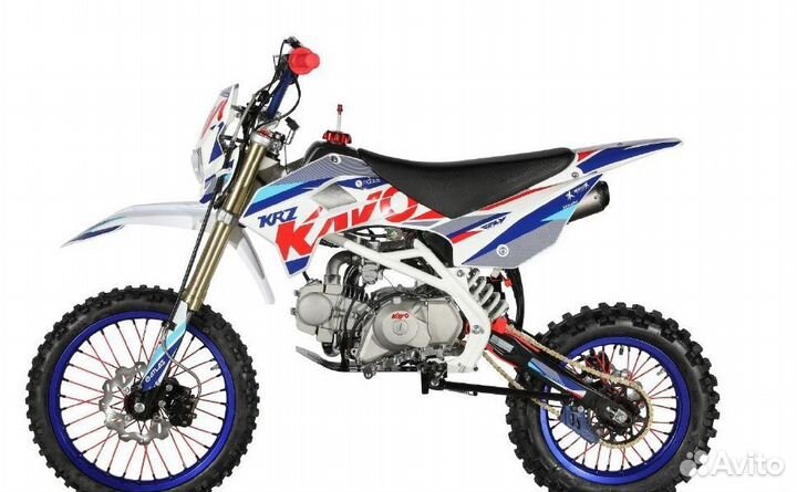 Питбайк kayo classic YX125EA 17/14 KRZ (П/автомат)