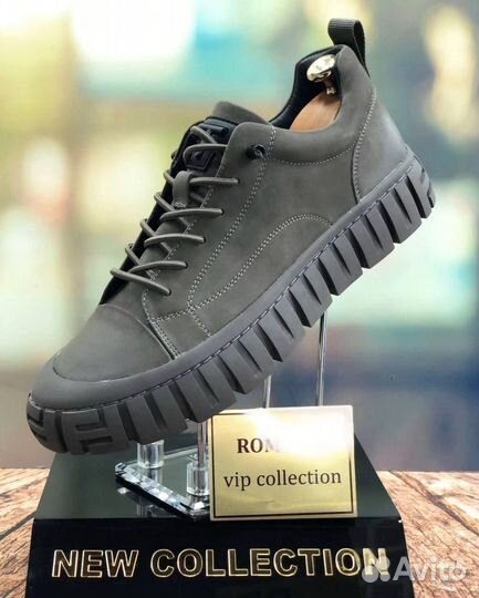 Tesla кеды тёмно-зелёные разм. 41