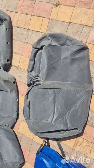 Обшивка сидений lc prado 150