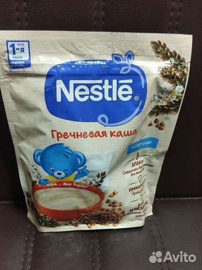 Молочные каши Нестле