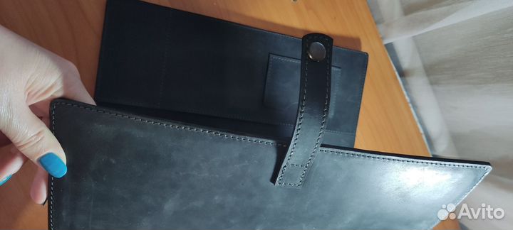 Папка из натуральной кожи А4