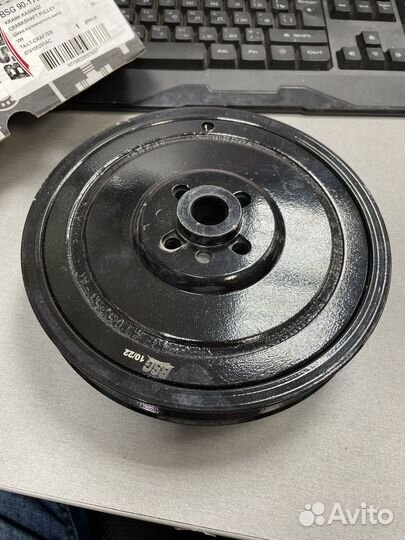 Шкив коленвала audi A6 volvo 2,5 tdi T4