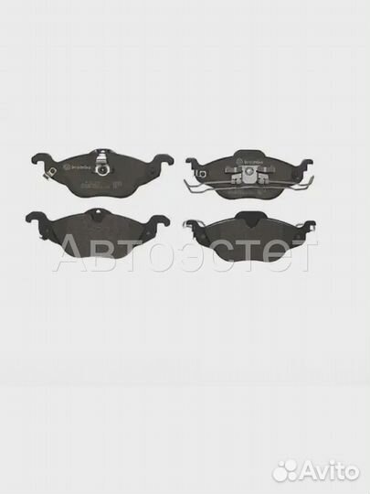 Тормозные колодки дисковые передний мост P 59 030