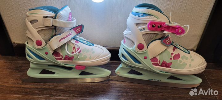 Коньки раздвижные 31-36