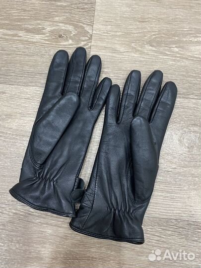 Перчатки кожаные