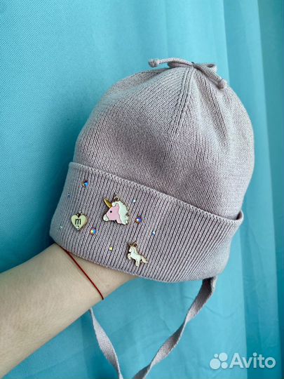 Шапочка для девочки 46-48