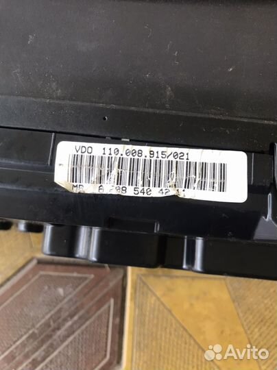 Панель приборов (щиток приборов ) Мерседес w 210