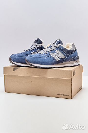 Унисекс кроссовки New Balance 574 Dark BlueGrey