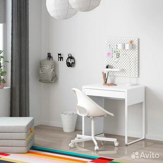 IKEA micke письменный стол, белый, 73x50 см