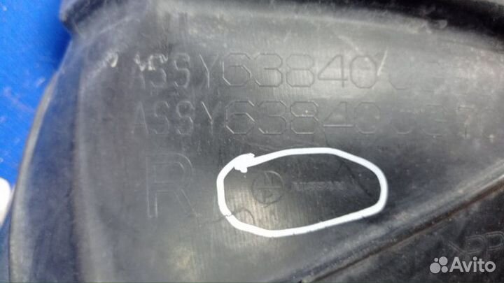 Подкрылок Nissan X-Trail T31 внедорожник QR25DE