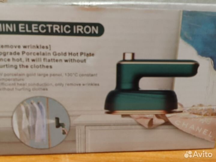 Мини утюжок отпариватель дорожный