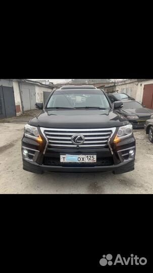 Спорт обвес на LX 570