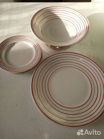 Наборы сервизы столовые СССР