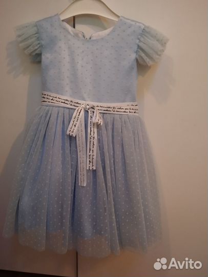 Платье для девочки 92
