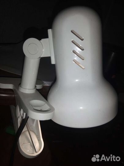 Светильник прищепка 60 Вт,тdm,цвет белый