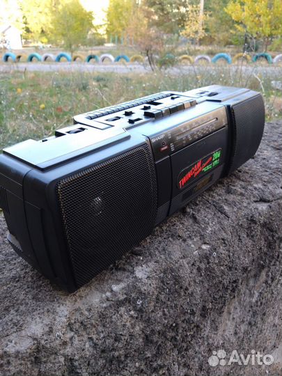 Двух кассетный магнитофон sharp wq-t201