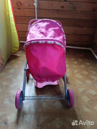Игрушечная детская коляска
