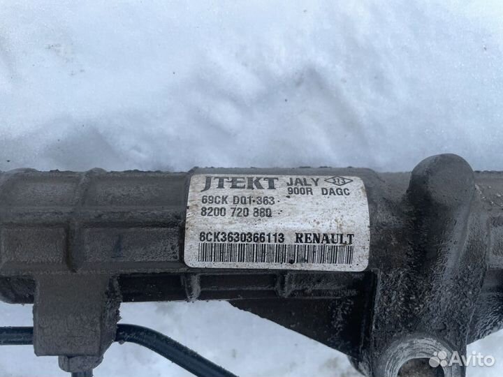 Рейка рулевая (с дефектом) Renault Sandero 1