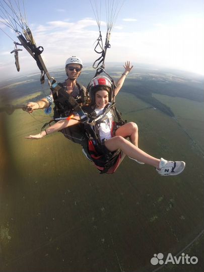 Полет на параплане сертификат в подарок