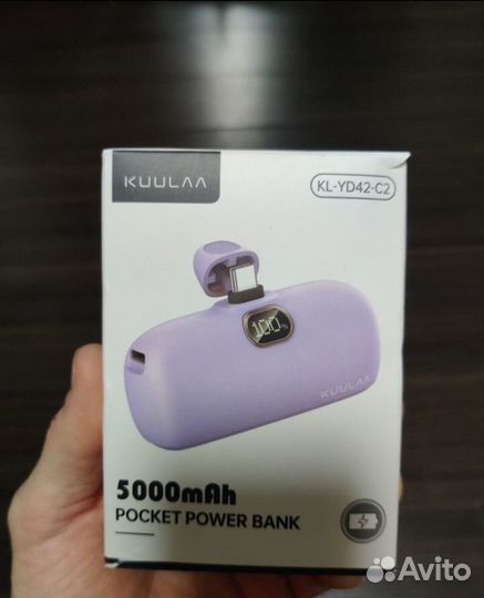 Новый powerbank с быстрой зарядкой