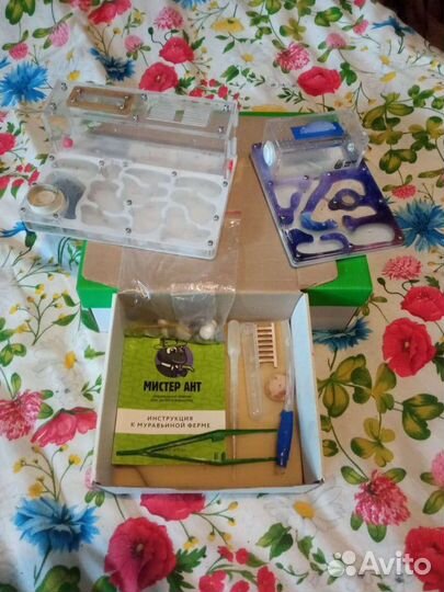 Муравьиная ферма без муравьев