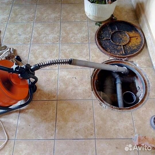 Прочистка канализации и устранение засоров