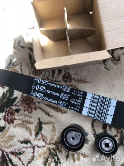 Ремень грм 16 кл Renault logan 2