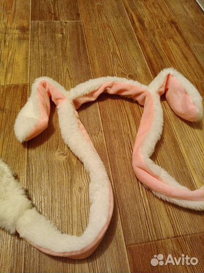 Ободок с ушками зайца