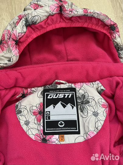 Зимний костюм gusti 110 для девочки