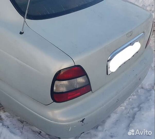 Задний бампер daewoo leganza