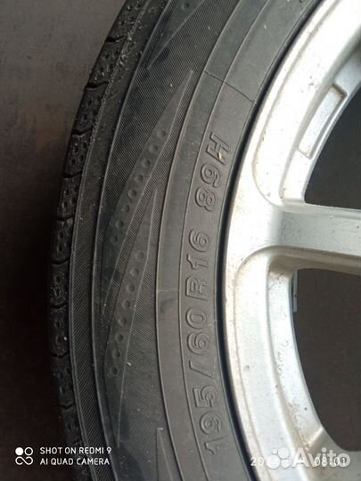 Литье диски r16 5x100 с резиной