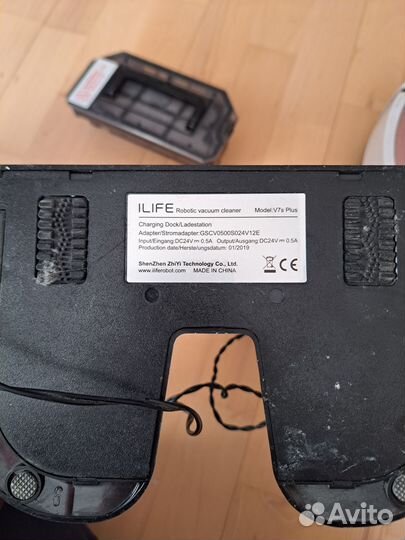 Робот пылесос ilife v7s plus