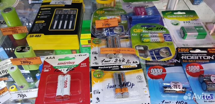 Зу для любых бытовых аккумуляторов Орбита BS-1006