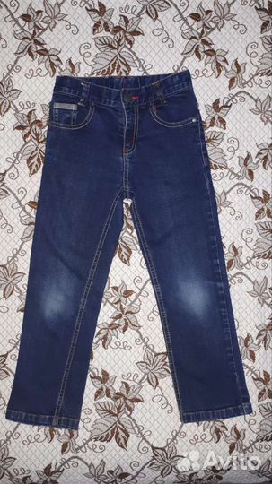 Джинсы д/мальчика 6 лет