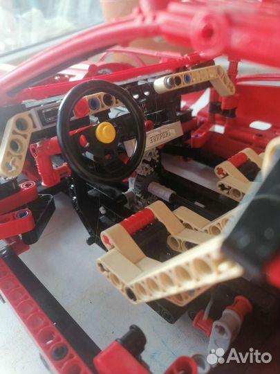 Lego 8145 ferrari 599 GTB fiorano 1:10 2007г