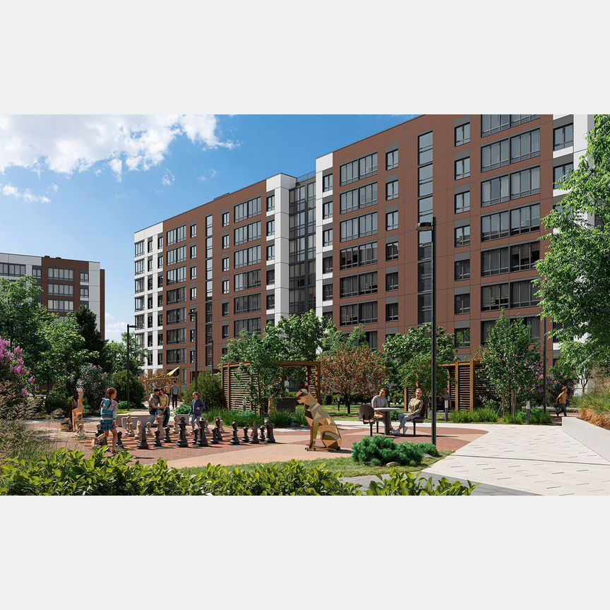 1-к. квартира, 37,3 м², 1/8 эт.