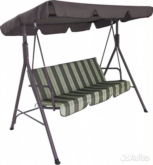 Садовые качели новые 3 местные много до 260кг