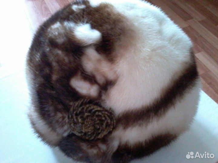 Шапка норковая