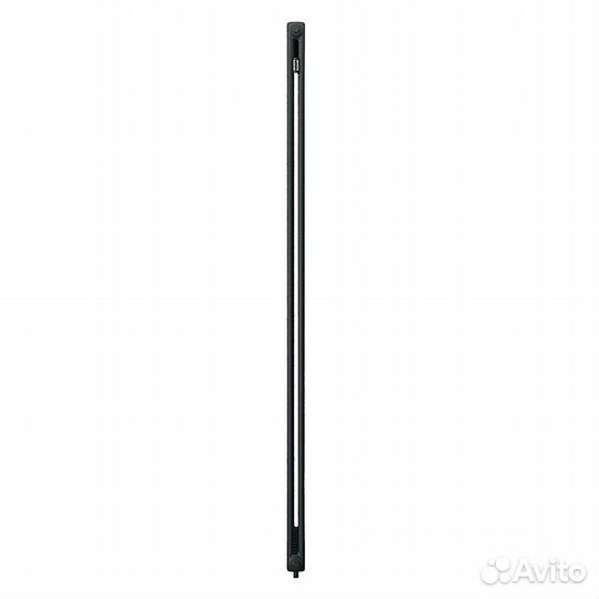 Стальной трубчатый радиатор Kohr Heim 2180/08 секций H01 с нижним подключением черный