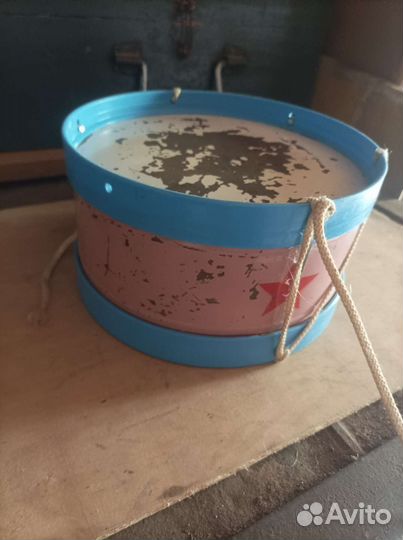 Барабан СССР детский