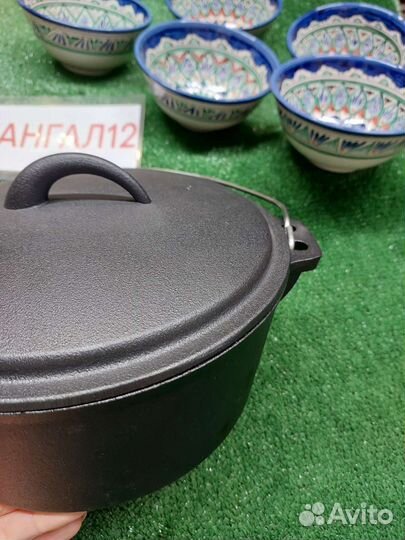 Жаровня чугунная 3.4 лит