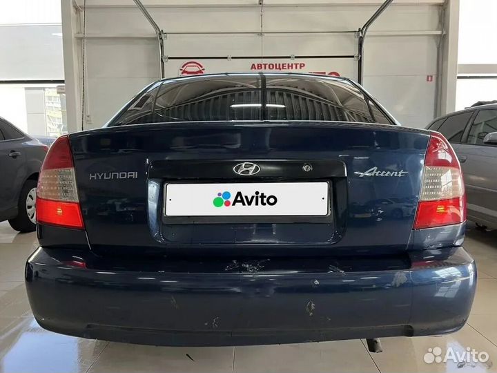 Hyundai Accent 1.5 МТ, 2007, 156 000 км