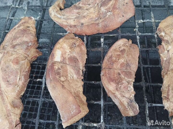 Сало копчёное солёное, молотое, холодец, рёбра