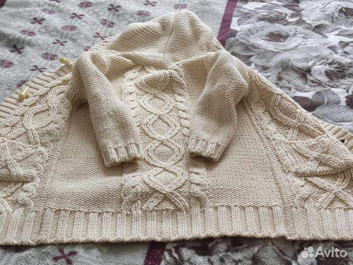 Вязаная кофта для девочки