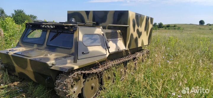 Снегоболотоход гусенечный мсг-45 (газ 71)