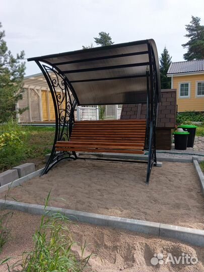 Качели металлические кракен