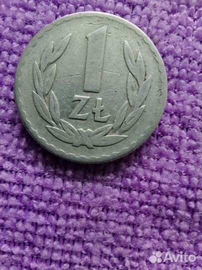 Монета польская 1949 года