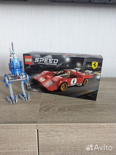 Lego star wars, speed champions, city