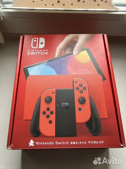 Switch Oled Mario Edition (новая)