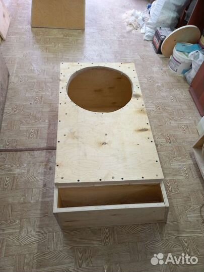 Короб под сабвуфер 18